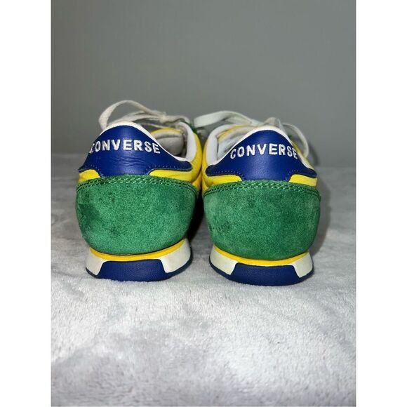 Converse Weapon Shoes Colorway DWAYNE WADE Green Yellow Blue M6 W7.5 - Picture 2 of 7
